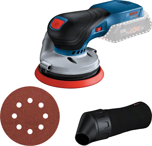 Bosch Eksentersliper GEX 18V-125 Solo I Pappeske