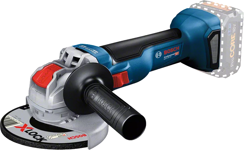 Bosch Vinkelsliper Gwx 18V-10 Uten Batteri Og Lader