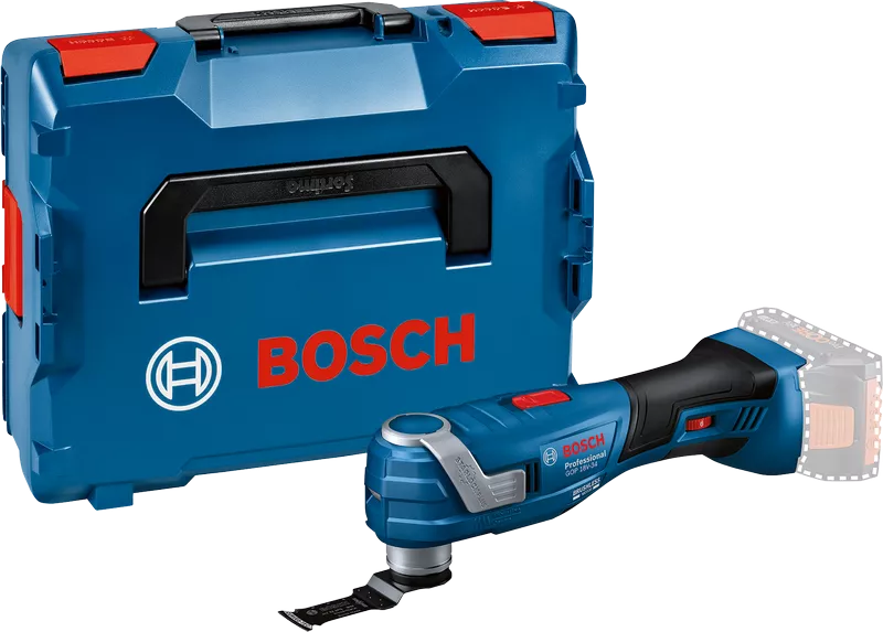 Bosch Multikutter GOP 18V-34 L-Boxx Uten Batteri Og Lader