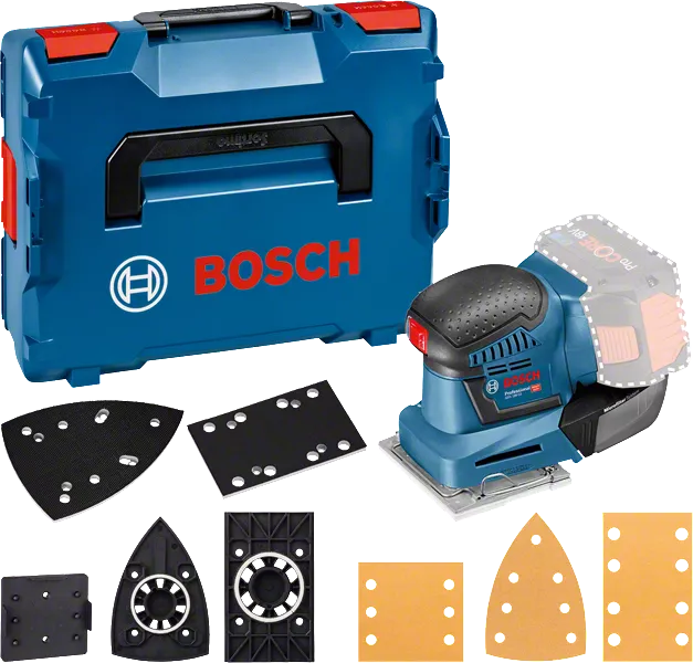 Bosch Plansliper Gss 18V-10 Uten Batteri Og Lader