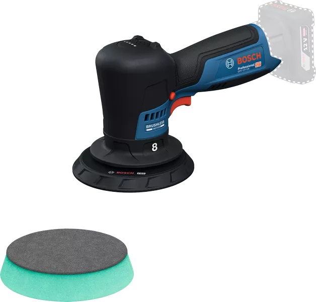 Bosch Poleringsmaskin GPX 12V-125 Solo