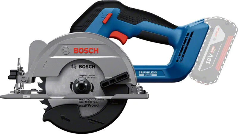 Bosch Sirkelsag GKS 18V-51 Uten Batteri Og Lader I Pappeske