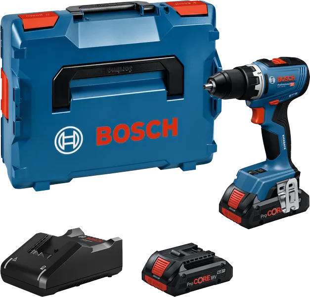 Bosch Bosch - Drill GSR 18v-65 2x4Ah PC L-Boxx