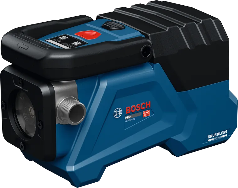 Bosch Vannpumpe GTP 18V-28 Uten Batteri Og Lader I Pappeske