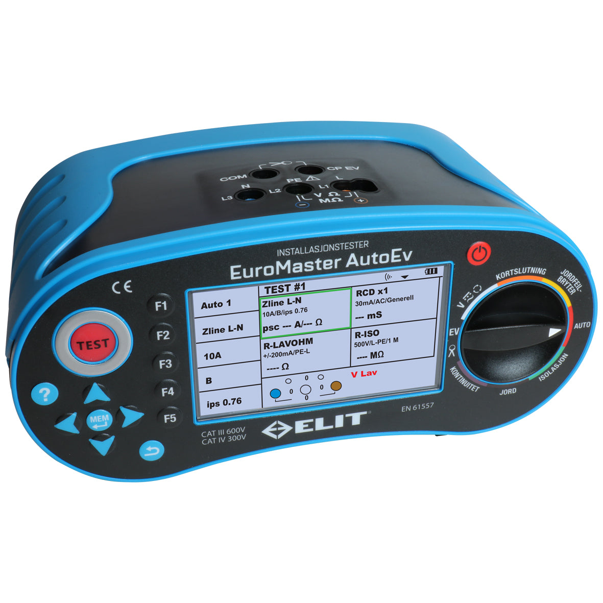 Elit Installasjonstester Euromaster AutoEV Standard Pakke