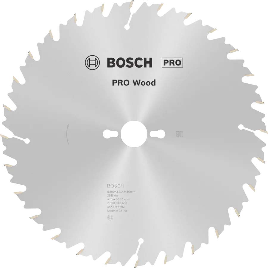 Bosch Byggsagblad 300 x 3,2 x 30 mm, T28 Wood PRO