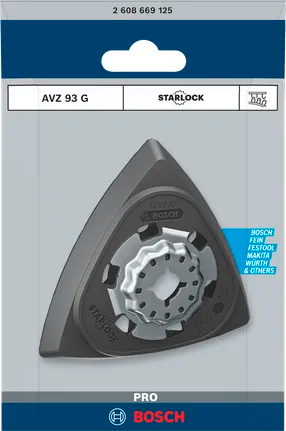 Bosch Slipeplate For Gop Delta 93Mm