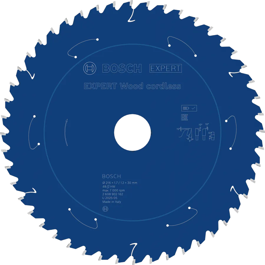 Bosch Sirkelsagblad 216X30X1,7 48T 5G Wood EXPERT