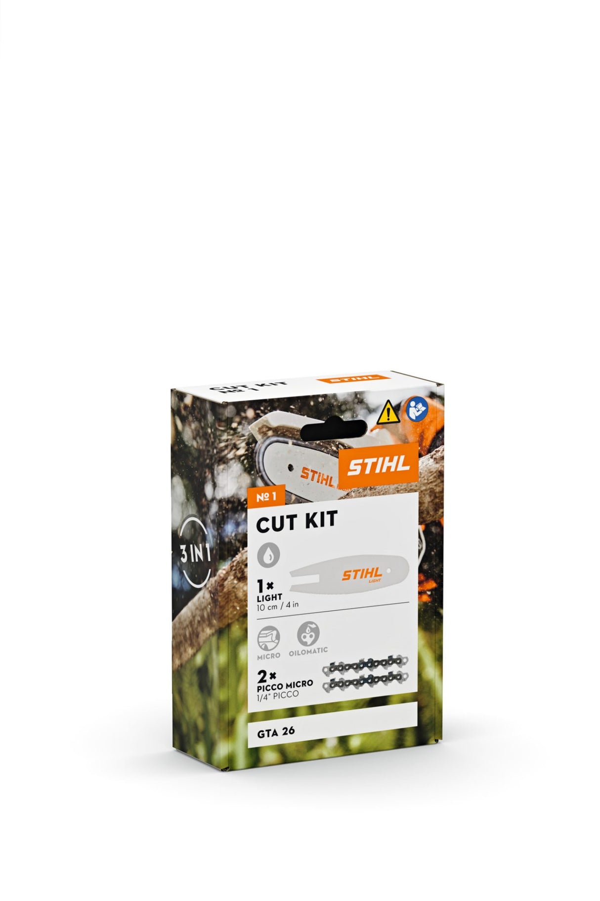 Stihl Sverd- og kjedepakke Cut Kit 1 GTA 26 10 cm