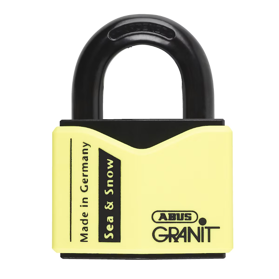 Abus Hengelås Granit 37/55 Sea & Snow Gul