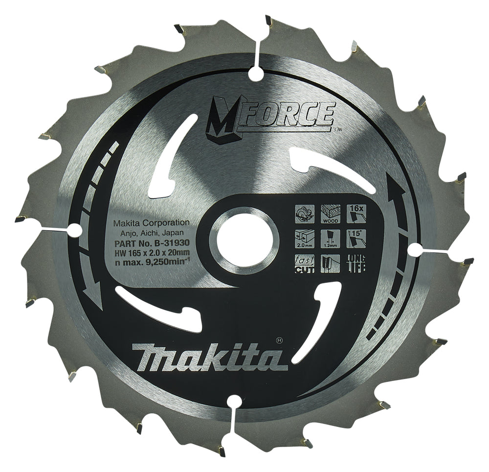 Makita Sirkelsagblad 165X20X16T