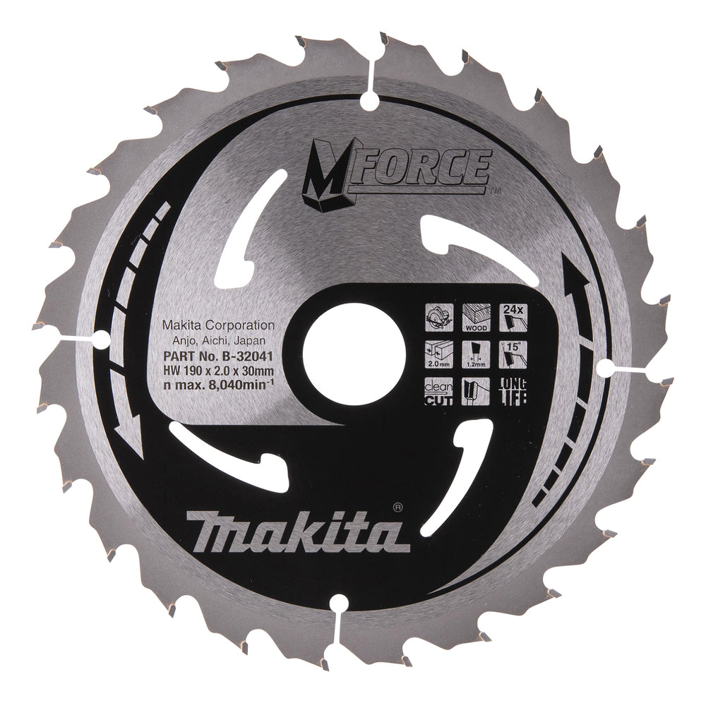 Makita Sirkelsagblad 190X30X24T