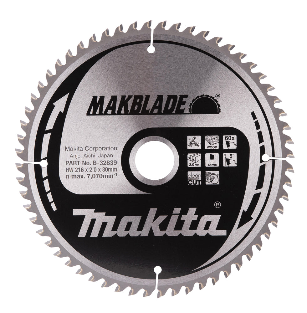Makita Sirkelsagblad 216X30X60T