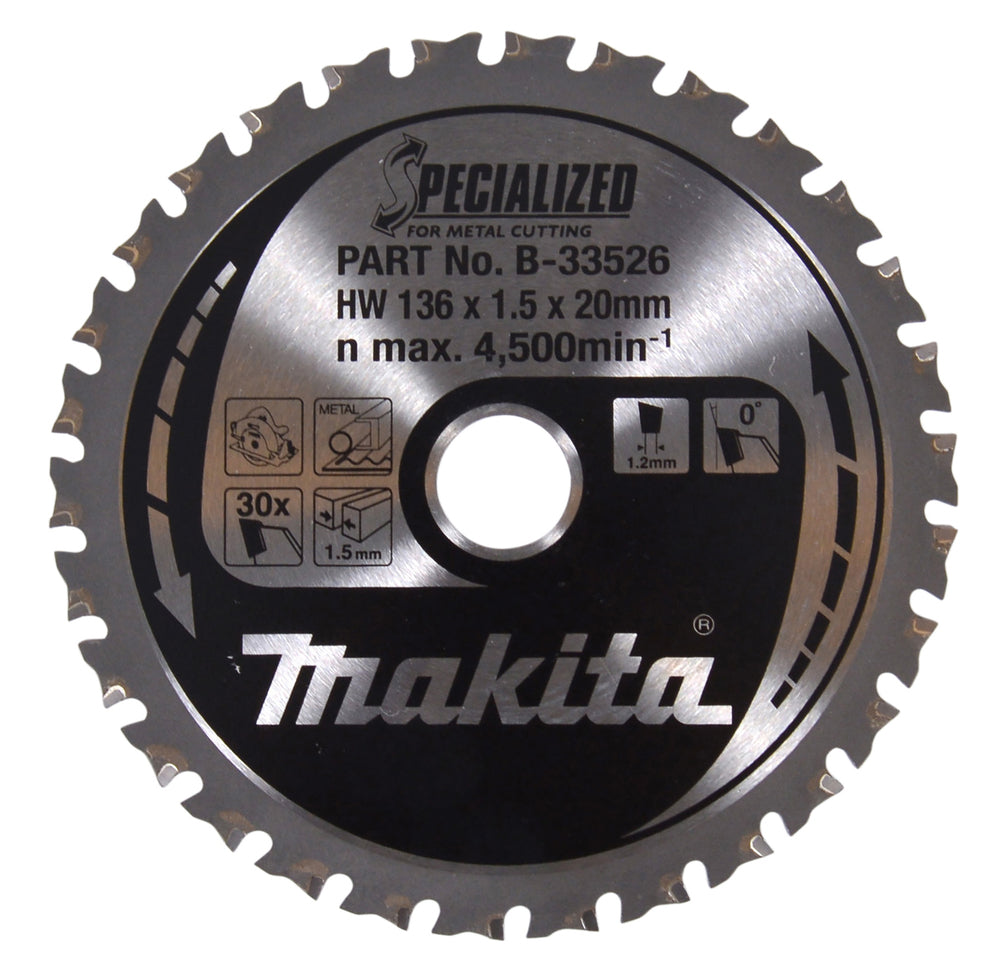 Makita Sirkelsagblad 136X20X30T