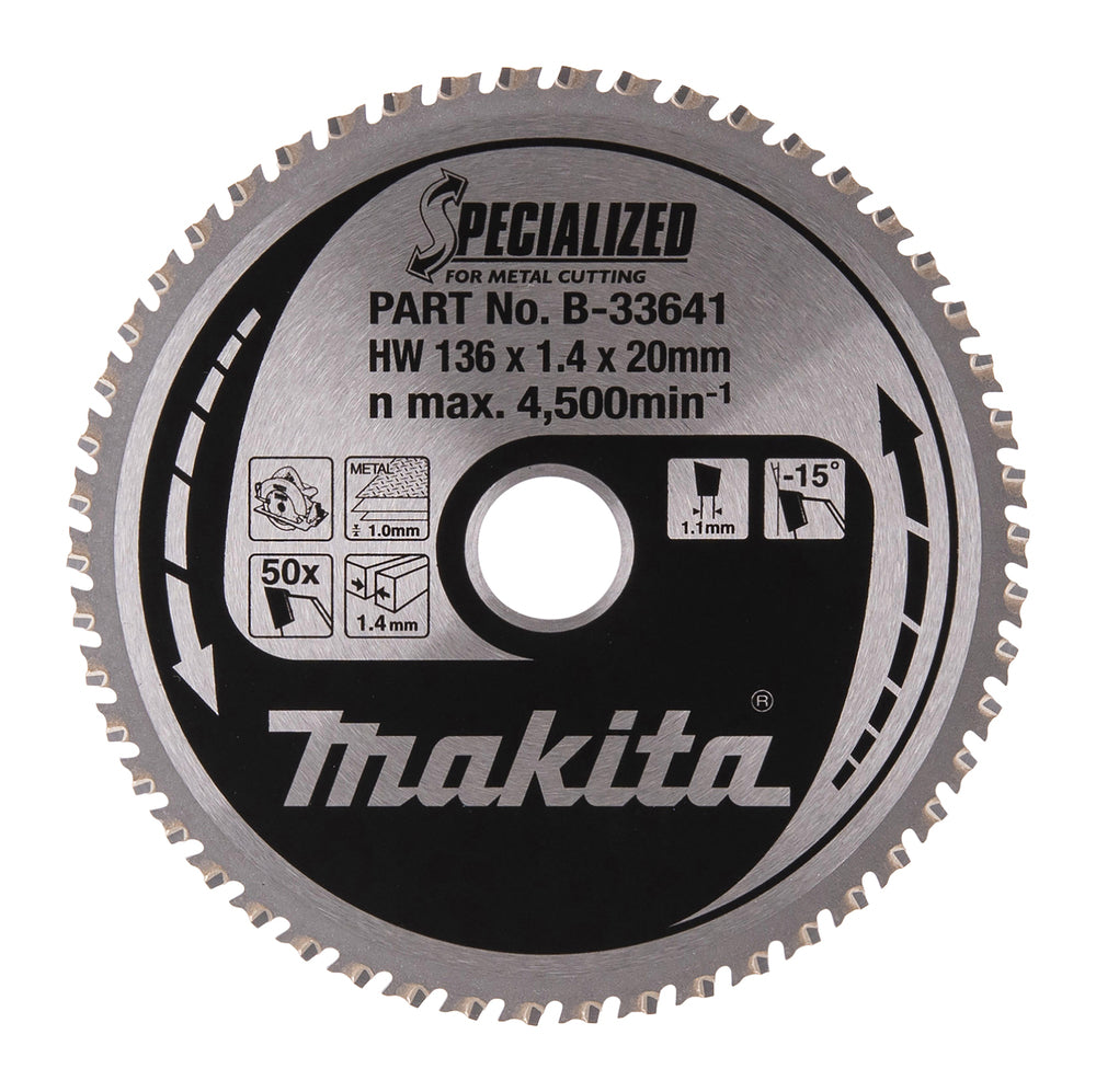Makita Sirkelsagblad 136X20X50T