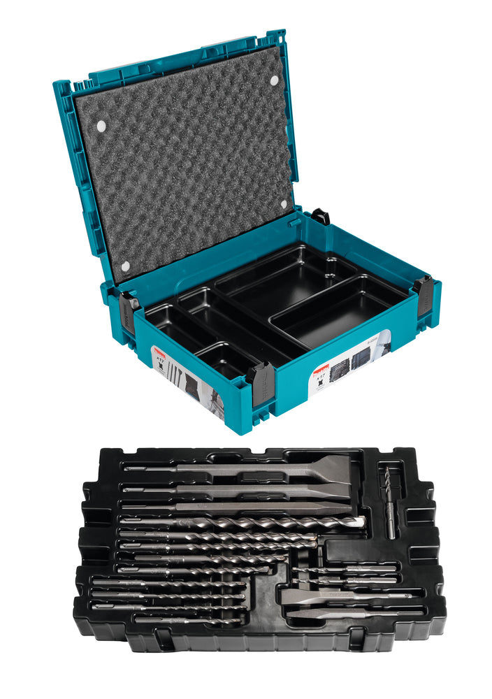 Makita Bor og meiselsett SDS PLUS 17 deler