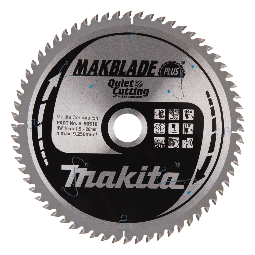 Makita Sirkelsagblad 165X20X1,9Mm