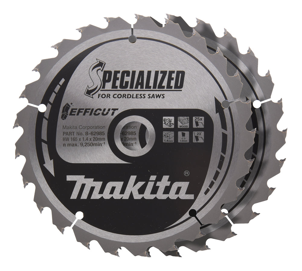 Makita Sirkelsagblad 165X20X25T