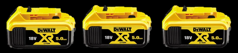 Dewalt Batteri Dcb184P3-Xj Sett 18V 3X 5Ah