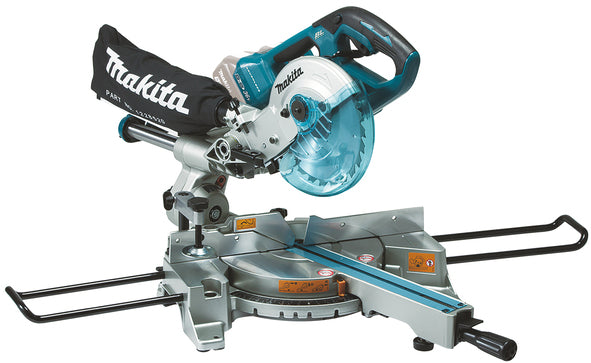 Makita Kapp- Og Gjærsag LXT 2x18V DLS714 190 Mm Uten Batteri Og Lader