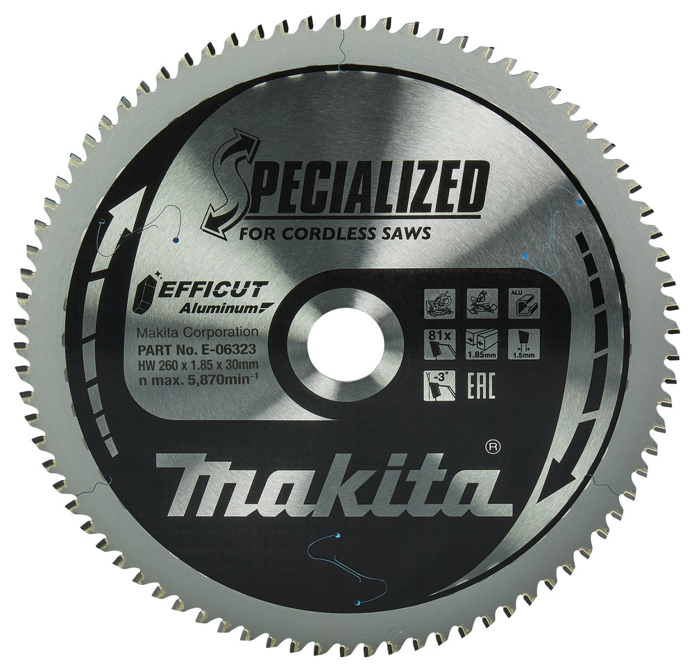 Makita Sirkelsagblad 260X30X81T