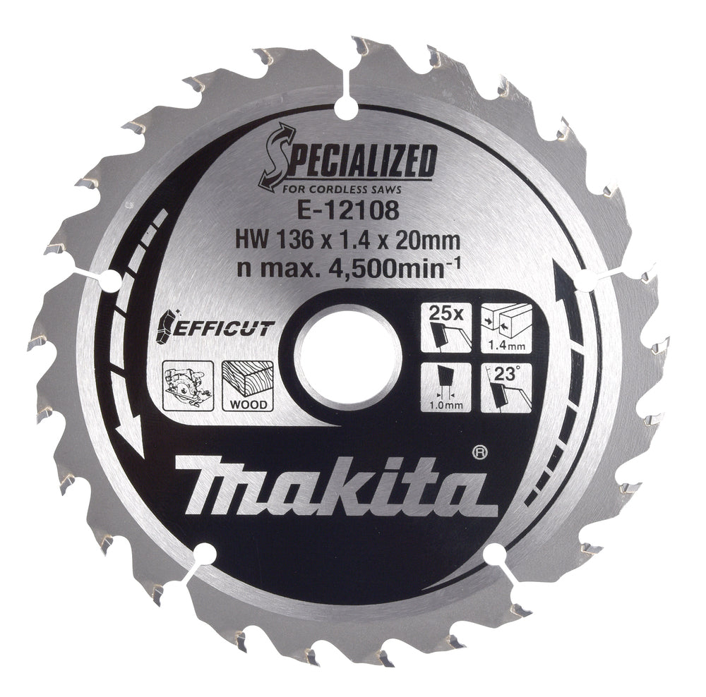 Makita Sirkelsagblad 136X20X25T