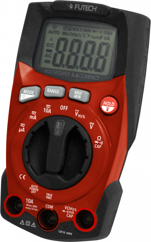 Futech Multimeter Kompakt 3.6