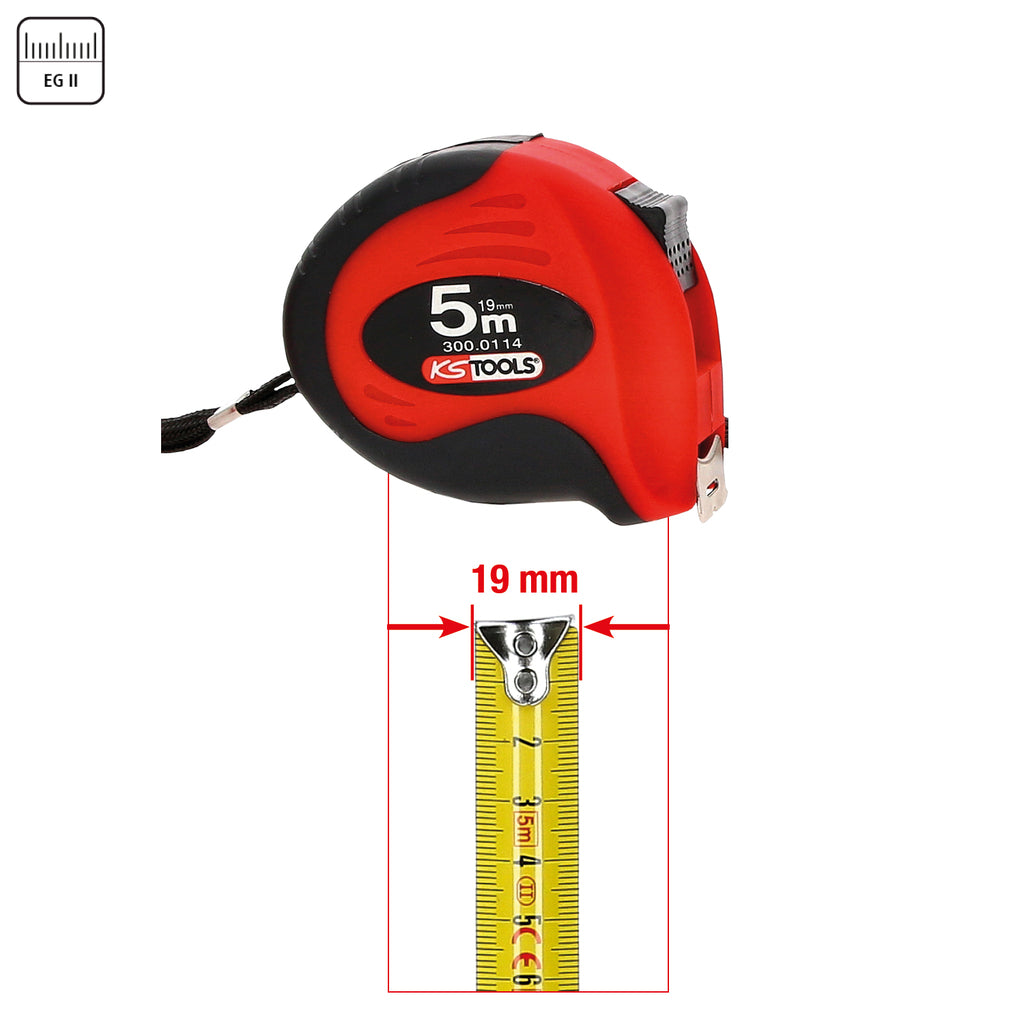 KS Tools Målebånd 5M