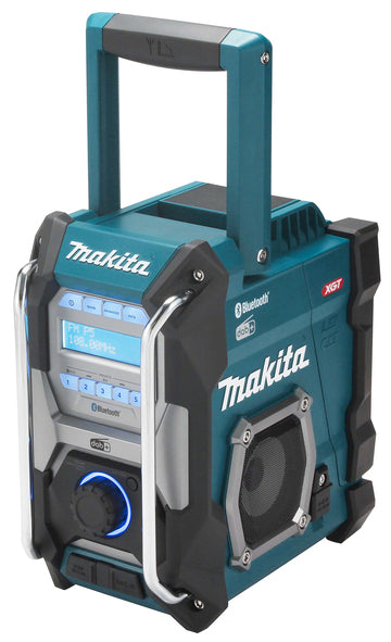 Makita Radio Dab+ XGT 40V MR004G 10,8-40V/AC Uten Batteri Og Lader