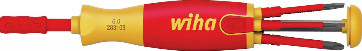 Skrutrekker M/Bitsmagasin LiftUp 1000V M/6 SlimBits