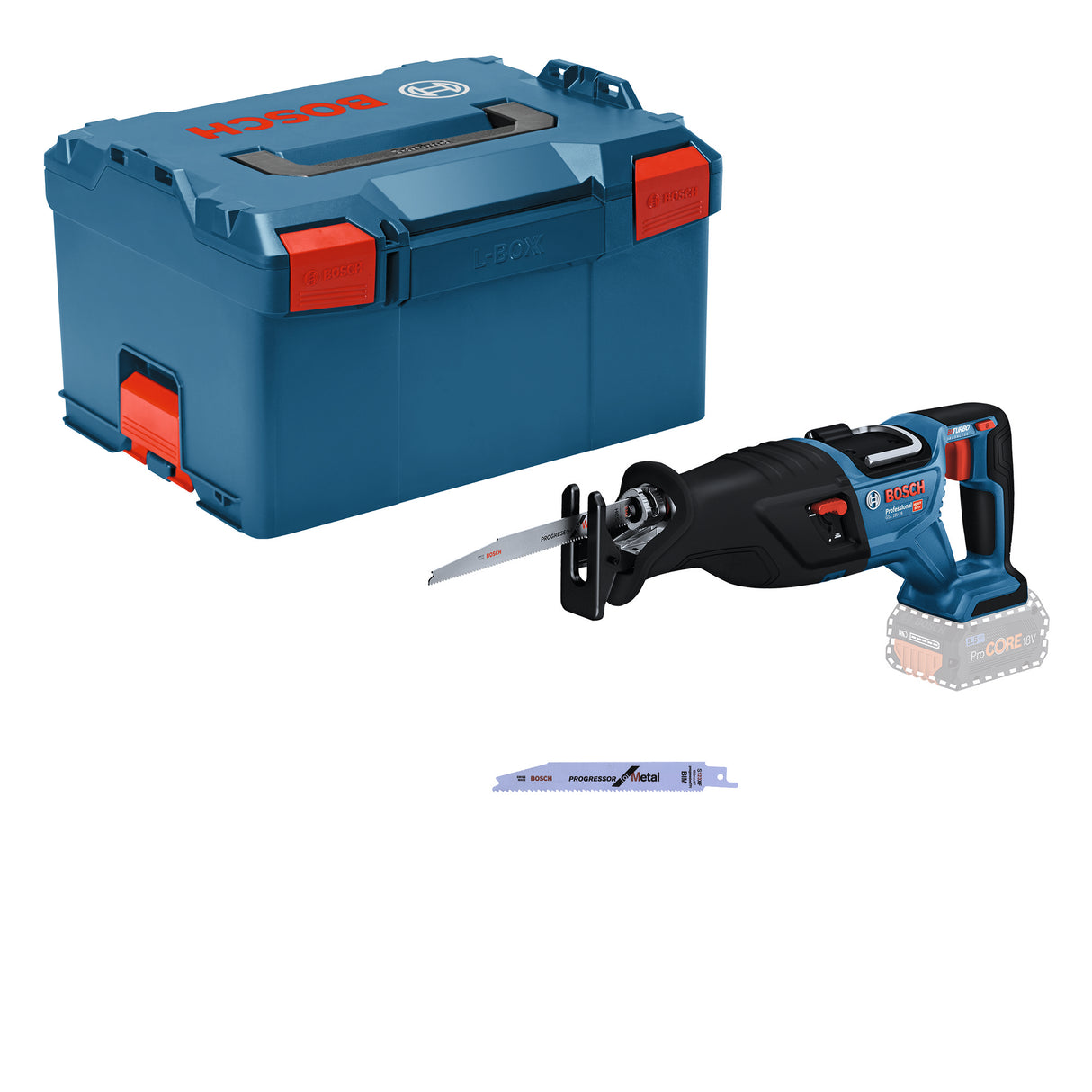 Bosch Bajonettsag Gsa 18V-28 Uten Batteri Og Lader L-Boxx