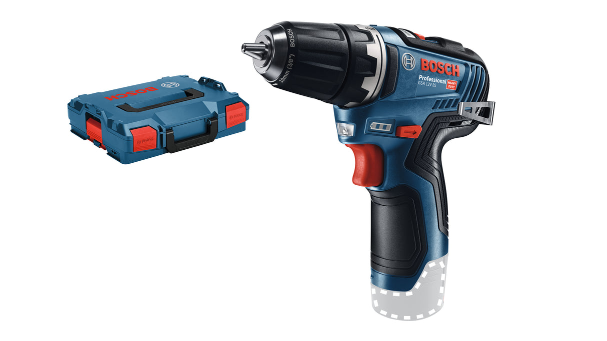 Bosch Drill Gsr 12V-35 Uten Batteri Og Lader L-Boxx
