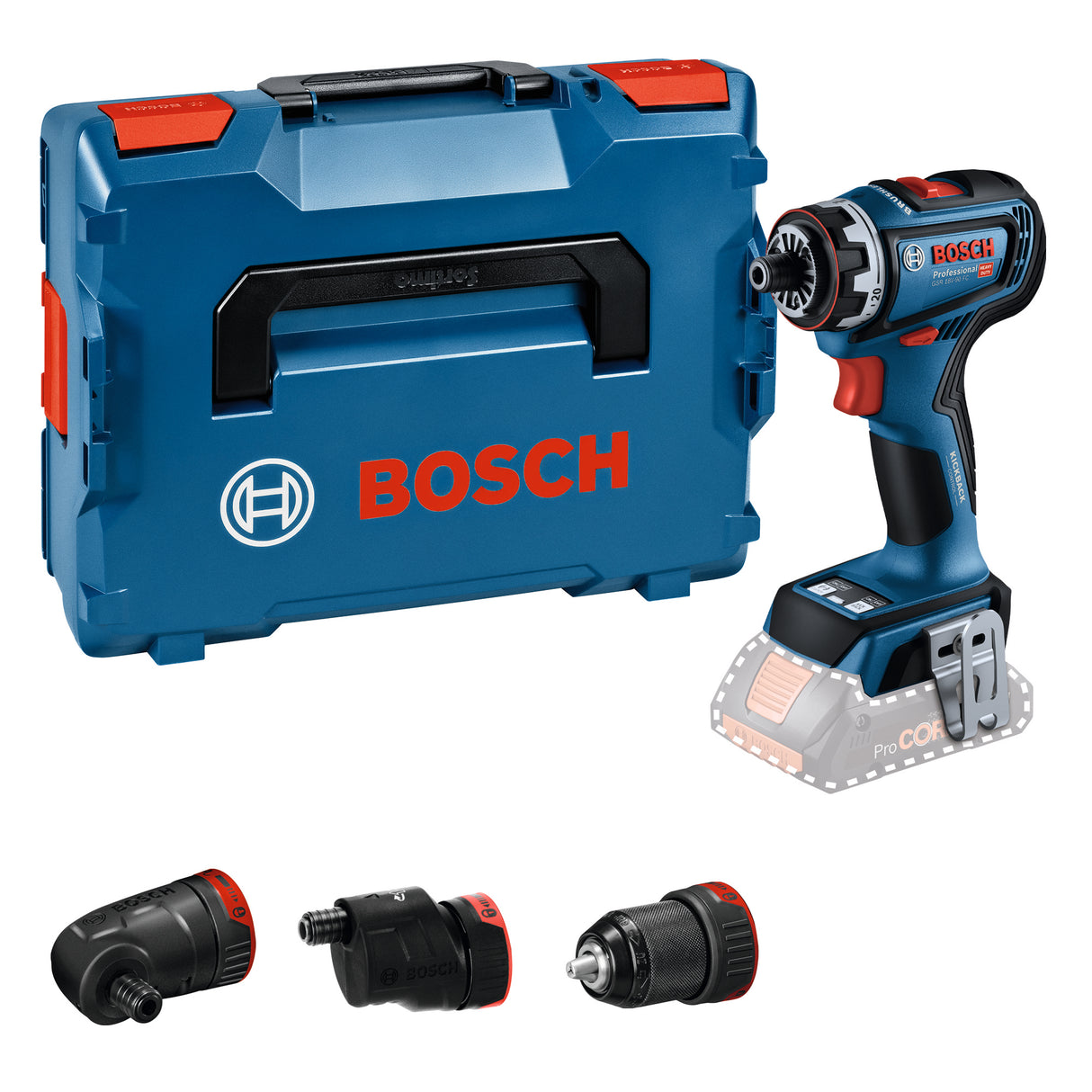 Bosch Drill Gsr 18V-90 Fc 3Xgfa L-Boxx