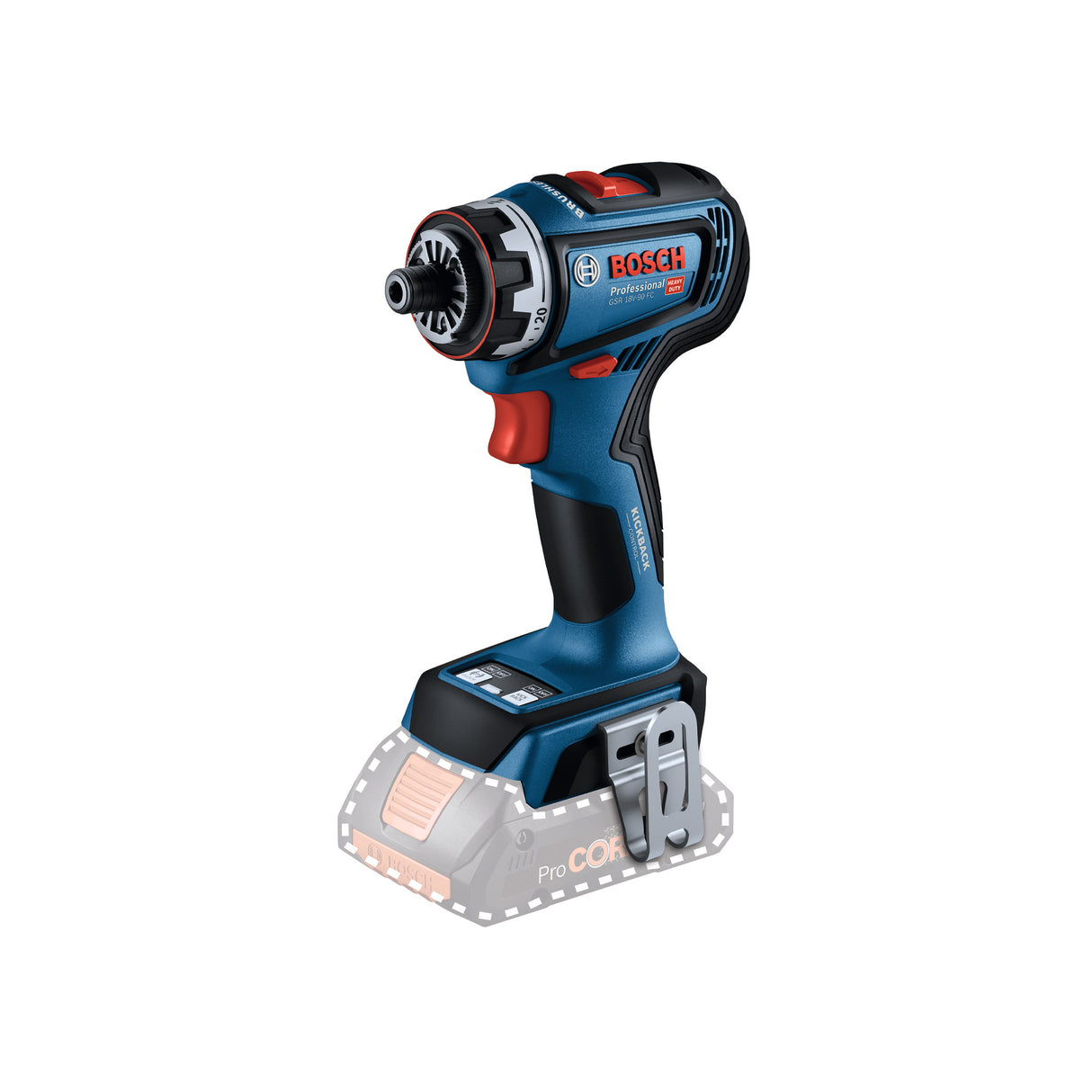 Bosch Drill Gsr 18V-90 Fc Uten Batteri Og Lader