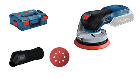 Bosch Eksentersliper Gex 18V-125 Uten Batteri Og Lader L-Boxx