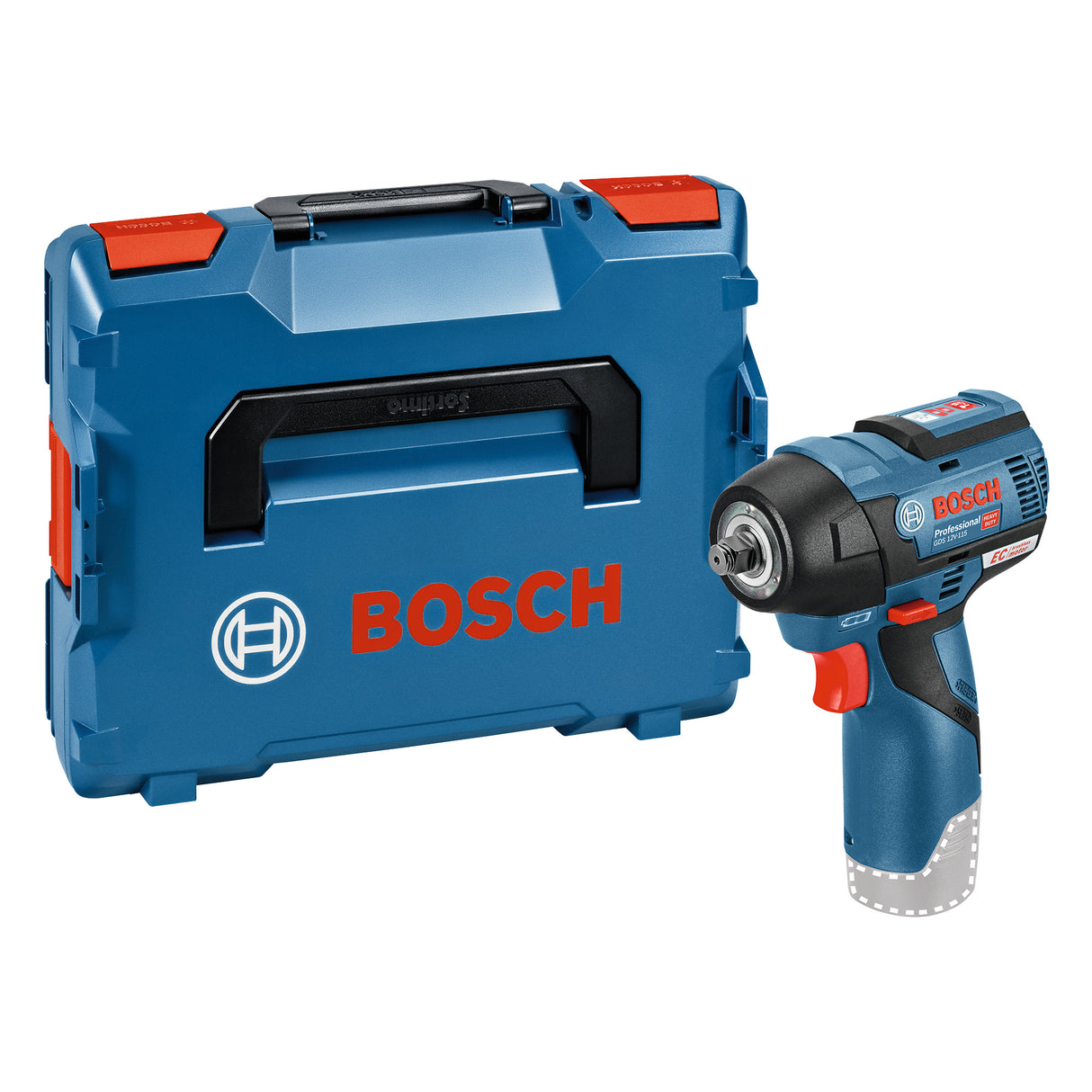 Bosch Muttertrekker Gds 12V-115 Uten Batteri Og Lader L-Boxx