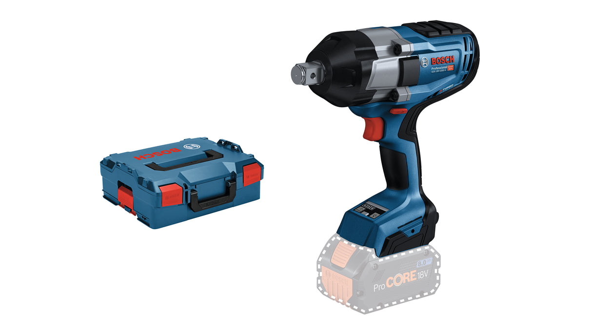 Bosch Muttertrekker Gds 18V-1050 H Uten Batteri Og Lader L-Boxx
