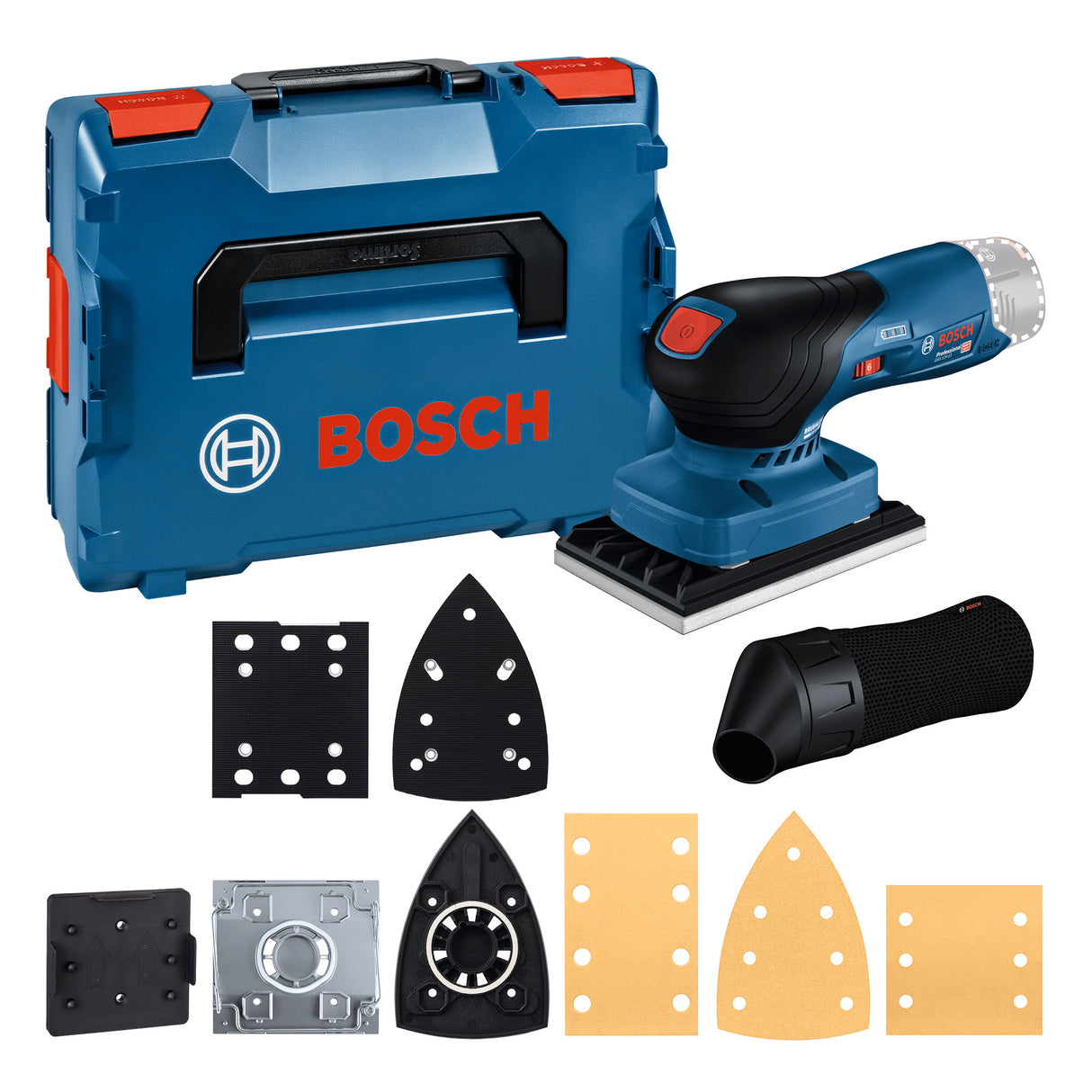 Bosch Plansliper Gss 12V-13 Uten Batteri Og Lader L-Boxx