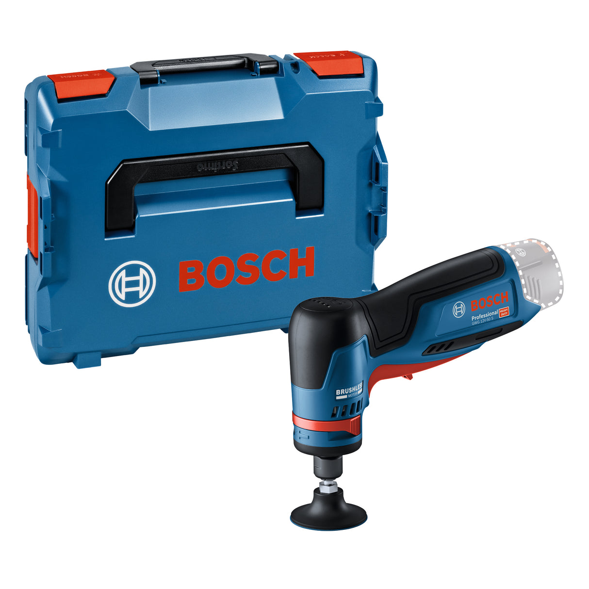 Bosch Slipemaskin Vinklet Gwg 12V-50 S L-Boxx