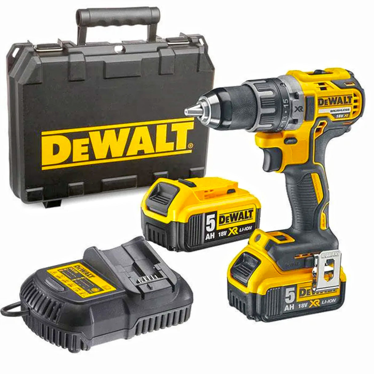 Dewalt Drill 18V Bl 5Ah