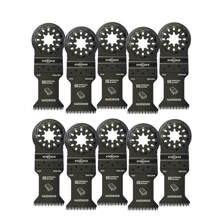 Imperial Blades Multikutterblad Starlock 35Mm Precision Wood 10 Stk