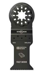 Imperial Blades Multikutterblad Starlock 35Mm Wood 10 Stk