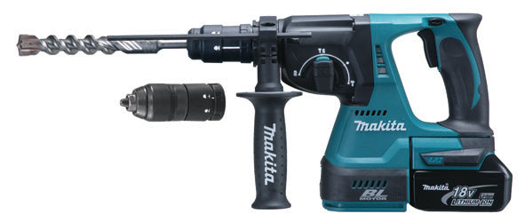 Makita Kombihammer SDS+ LXT 18V DHR243 Med Batteri Og Lader
