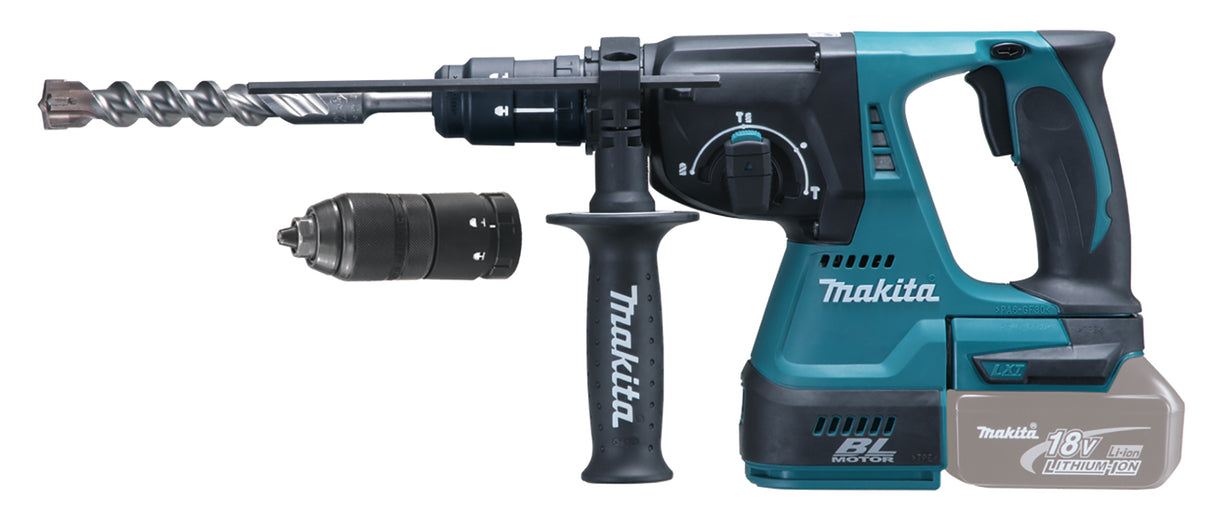 Makita Kombihammer SDS+ LXT 18V DHR243 Uten Batteri Og Lader