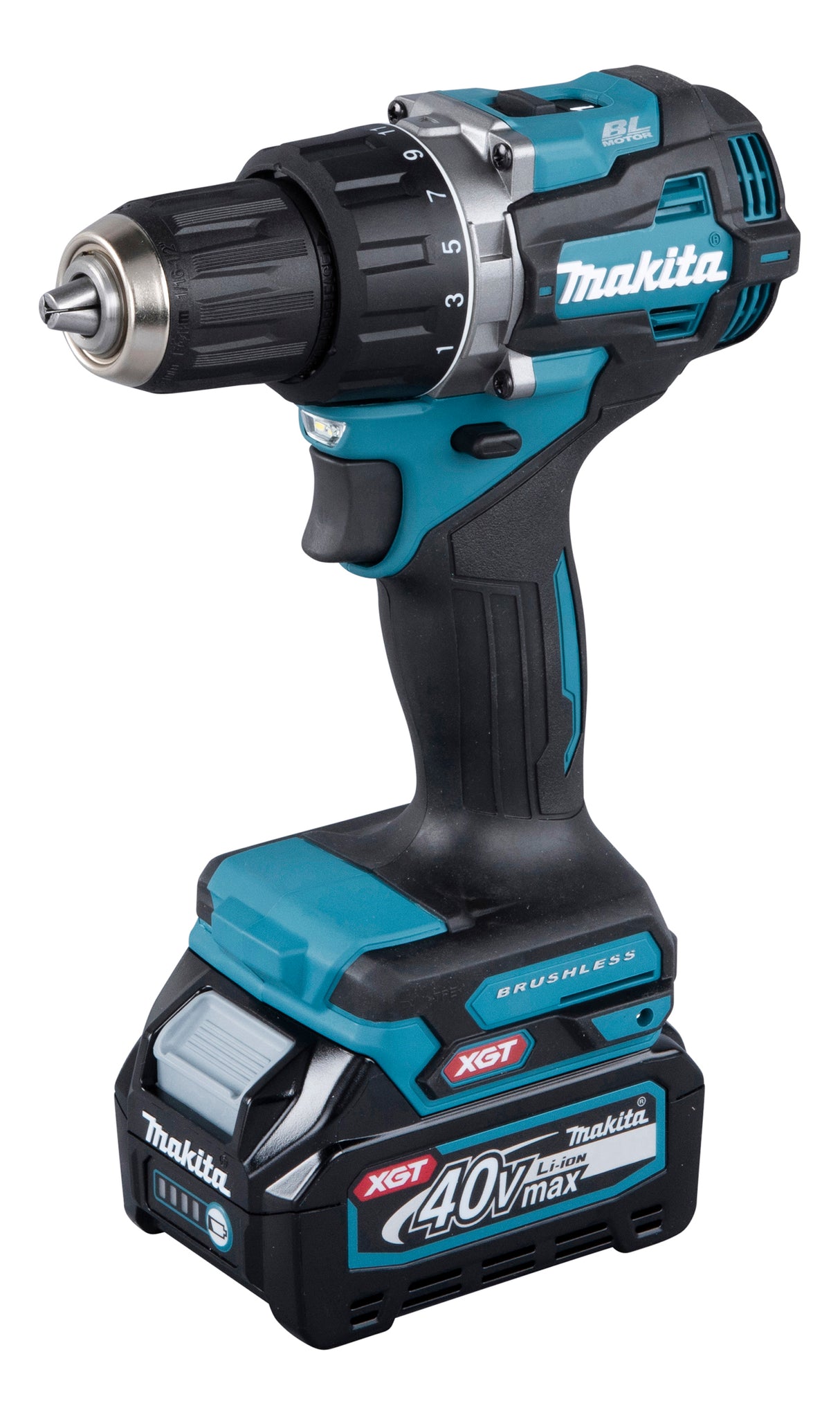 Makita Borskrutrekker 40V 2,5Ah 2Med Batteri Og Lader