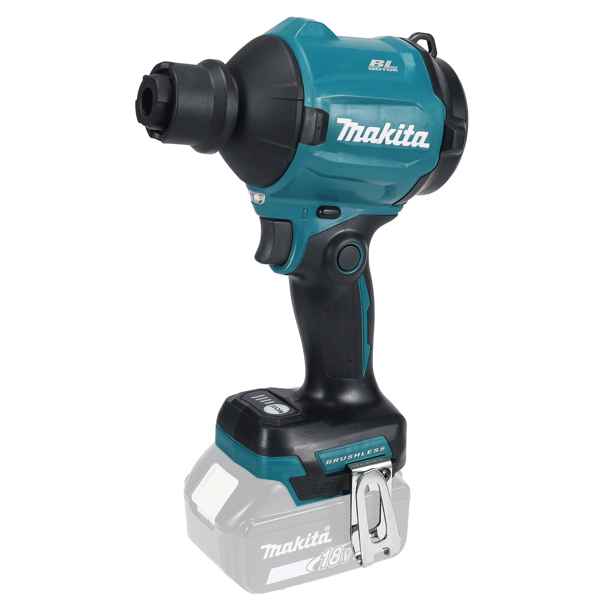Makita Blåsepistol LXT 18V DAS180 Uten Batteri Og Lader