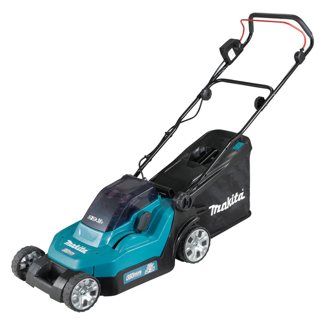 Makita Gressklipper 2X18V 38 Cm 4 Amp Med Batteri Og Lader