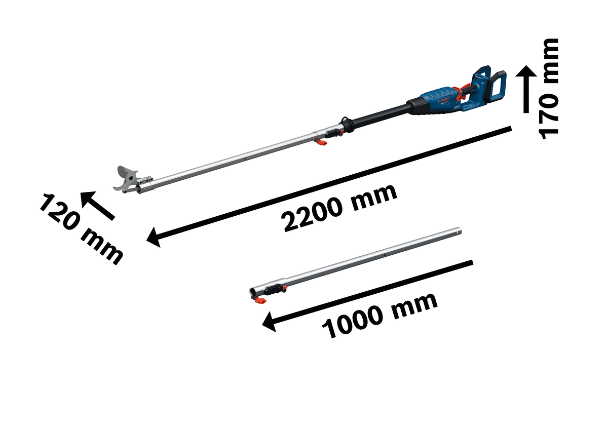 Bosch Hagesaks GGP 18V-45 EP Uten Batteri Og Lader