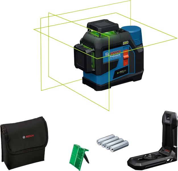 Bosch Kryss- Og Linjelaser Gll 12V-100-33 Cg 12V