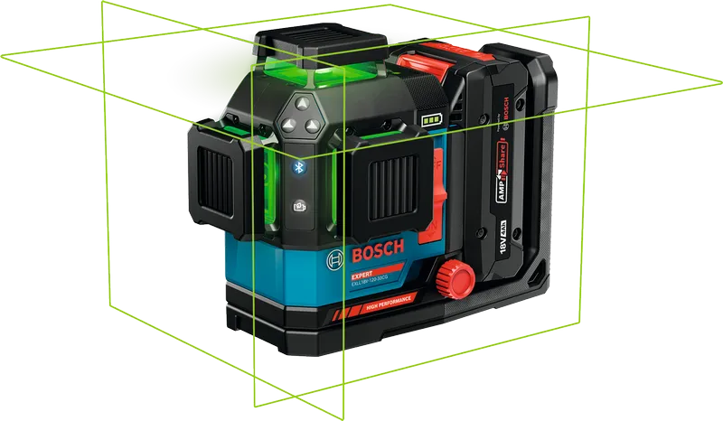 Bosch Linjelaser Grønn EXLL 18V-120-33CG